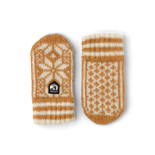 Kid's Nordic Mitt Mustard Unisex