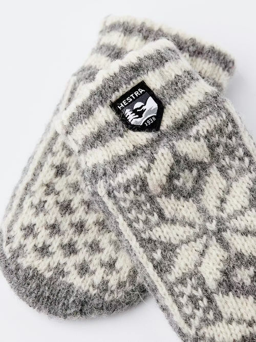 Kid's Nordic Mitt Grey Unisex