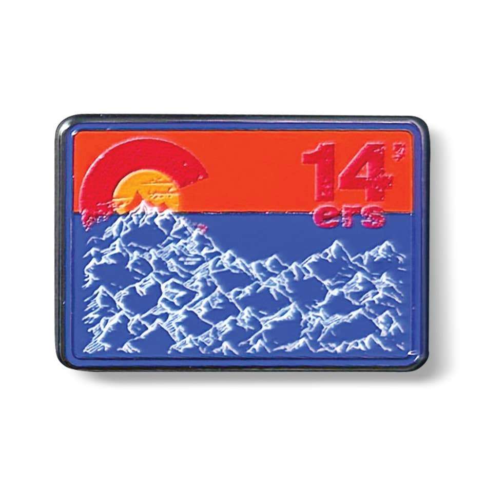 Colisco Colorado Lapel Pin Colorado 14ers