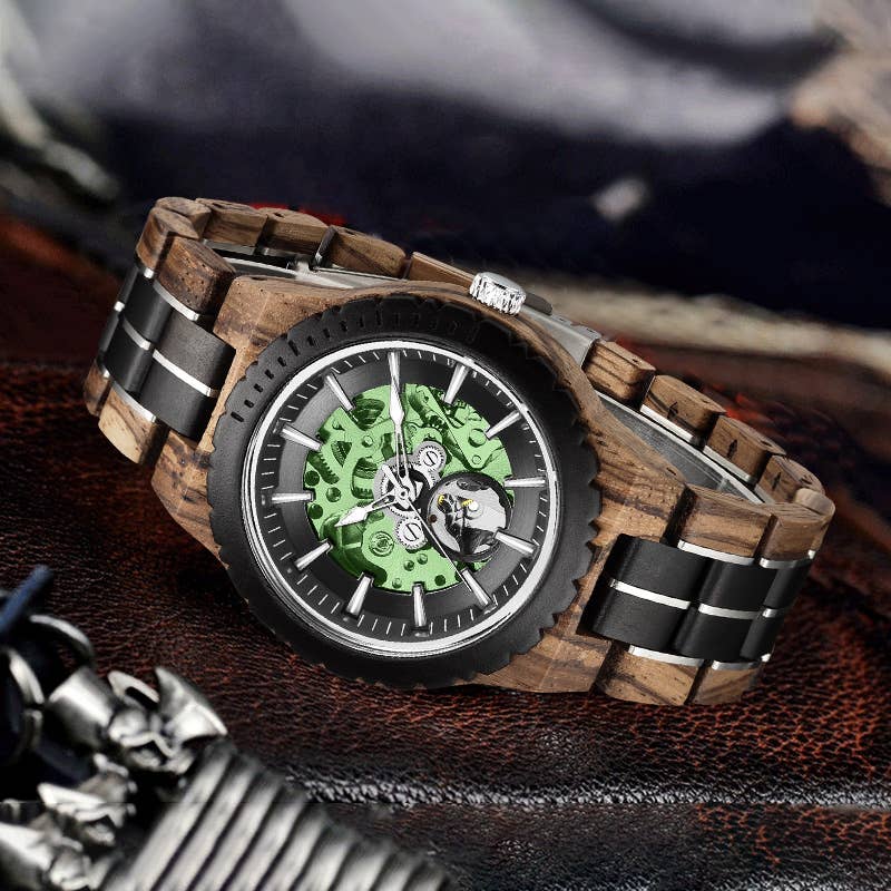 Wooden Element Axel Watch