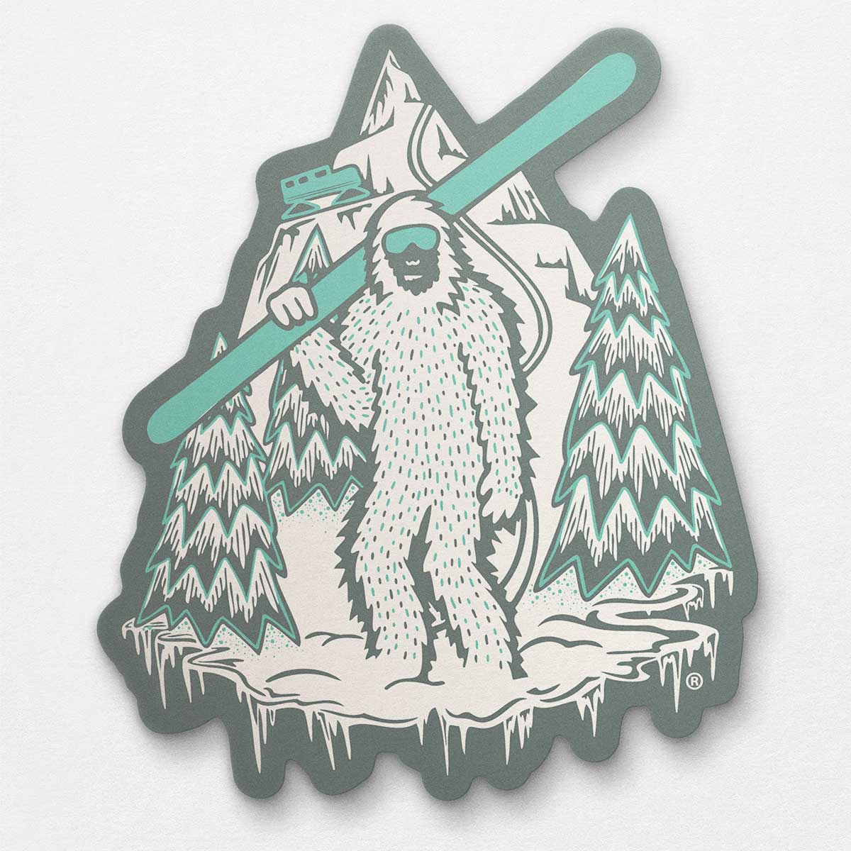 Yeti Sticker