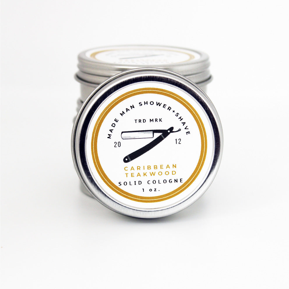 FOR MEN | Solid Cologne Caribbean Teakwood