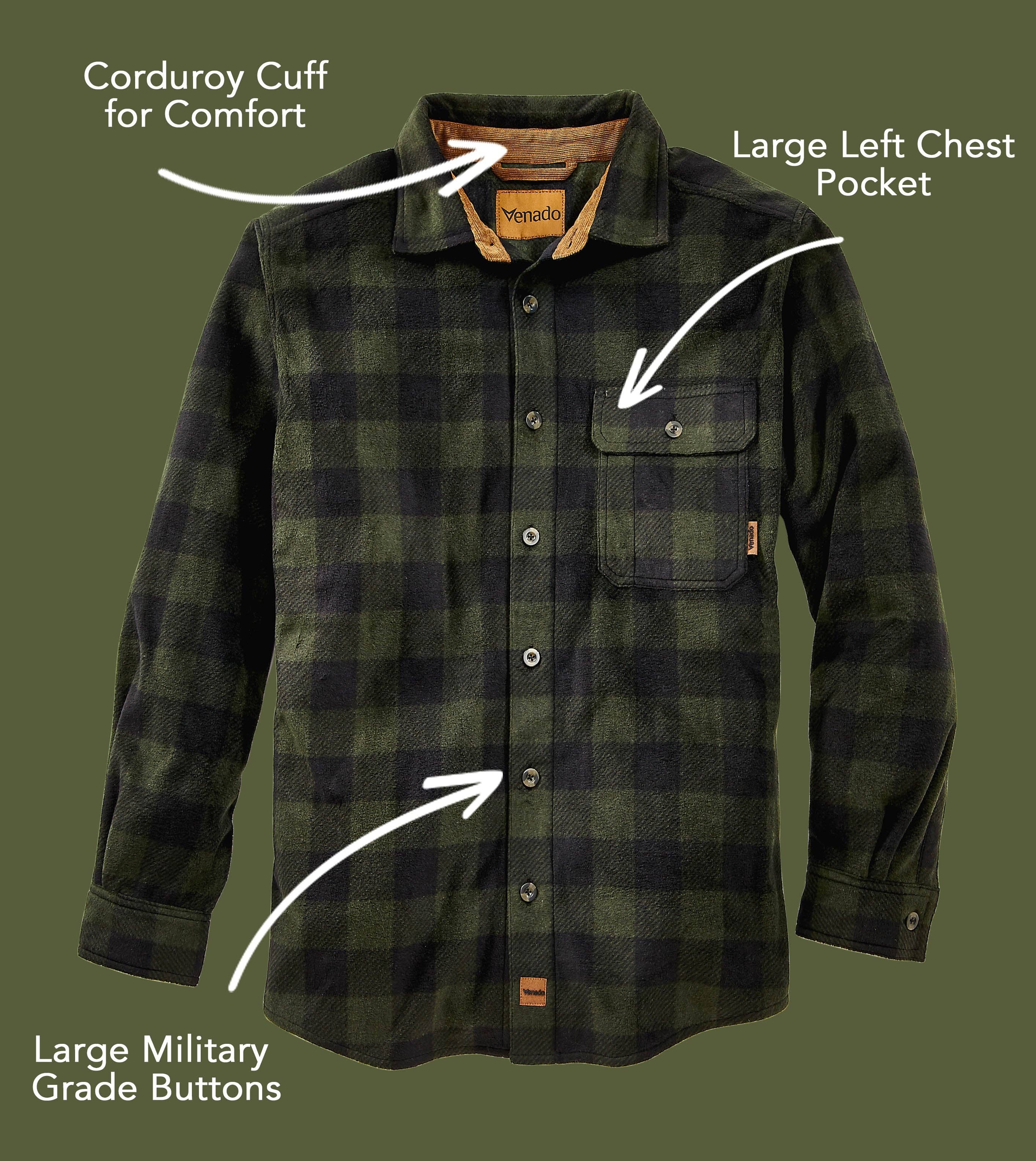 Bonfire Fleece Shirt