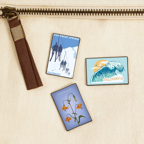 LAPEL PIN Steamboat Springs, Ski Lift