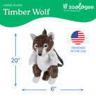 The Petting Zoo 20" Plush Animal Backpack