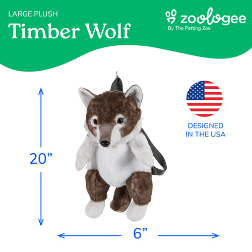 20" Plush Animal Backpack