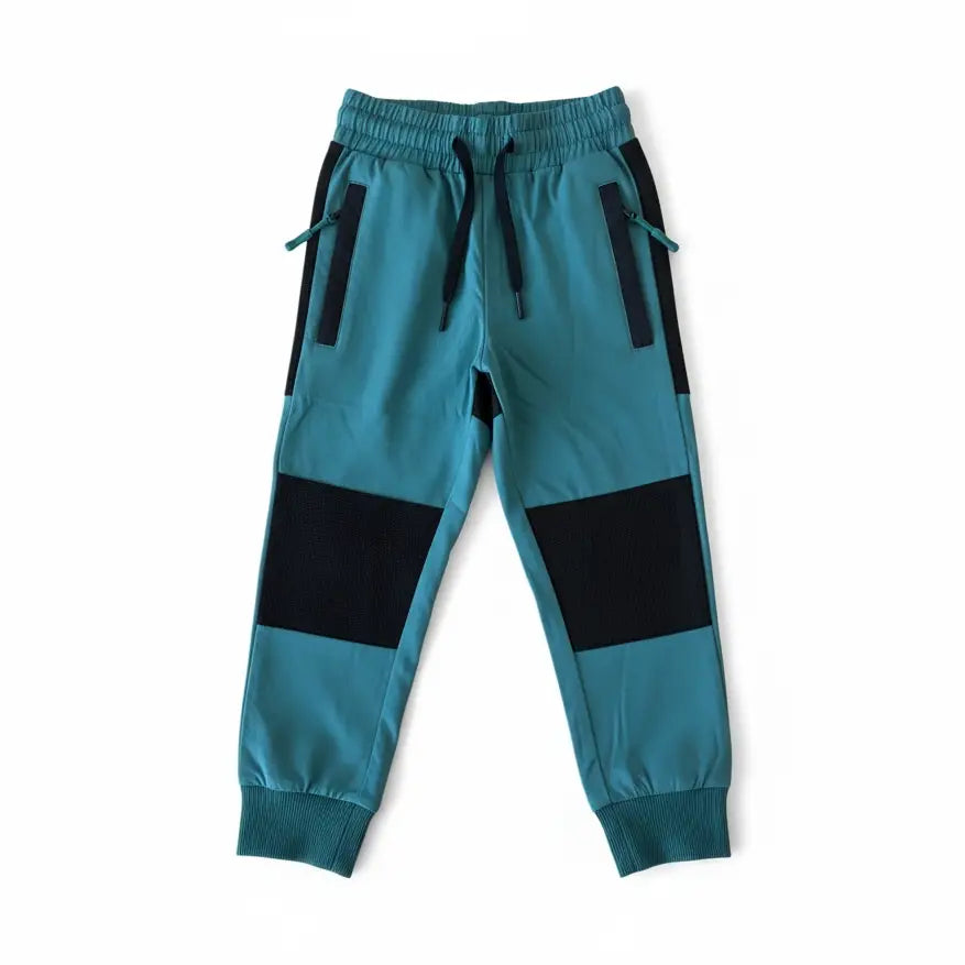 Kids hiking pants Green