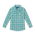 Kids Plaid Buttondown Shirt | Green GREEN PLAID