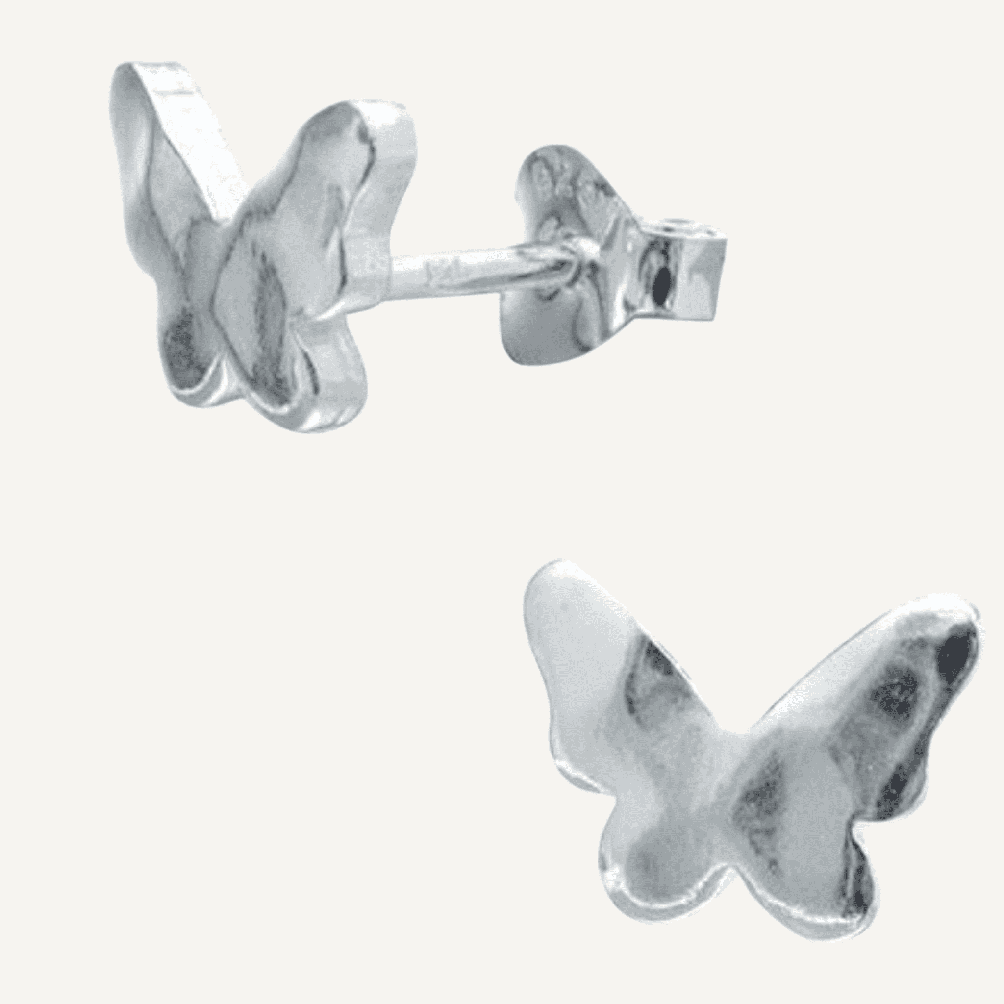 Silver Sparrow Jewelry Sterling butterfly stud earring