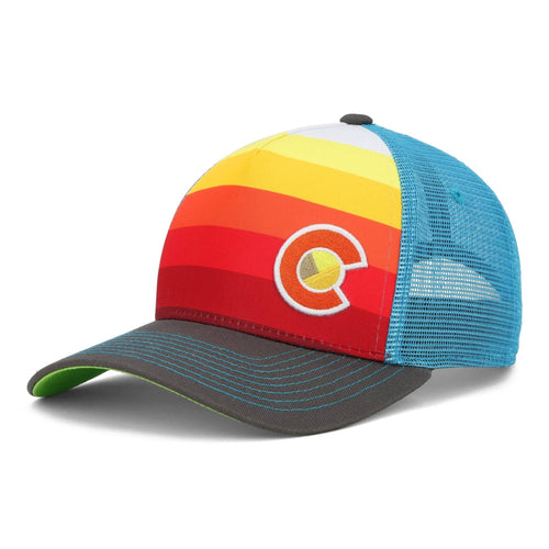 Fader Trucker Hat Sunset Fader Regular Fit