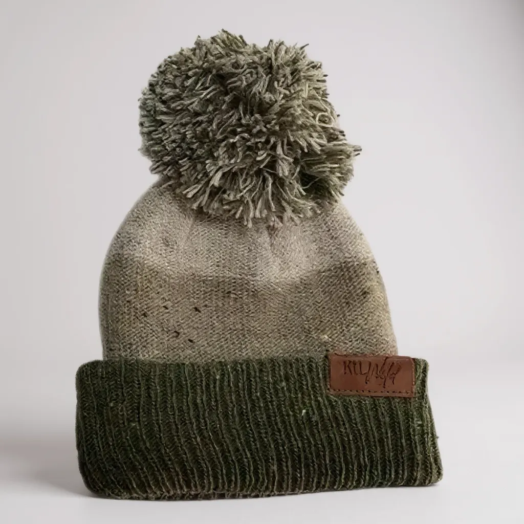 Puff beanie Green