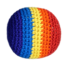 Novelty Brands Extreme Retro Hand-Knitted Kick Pouch Footbag