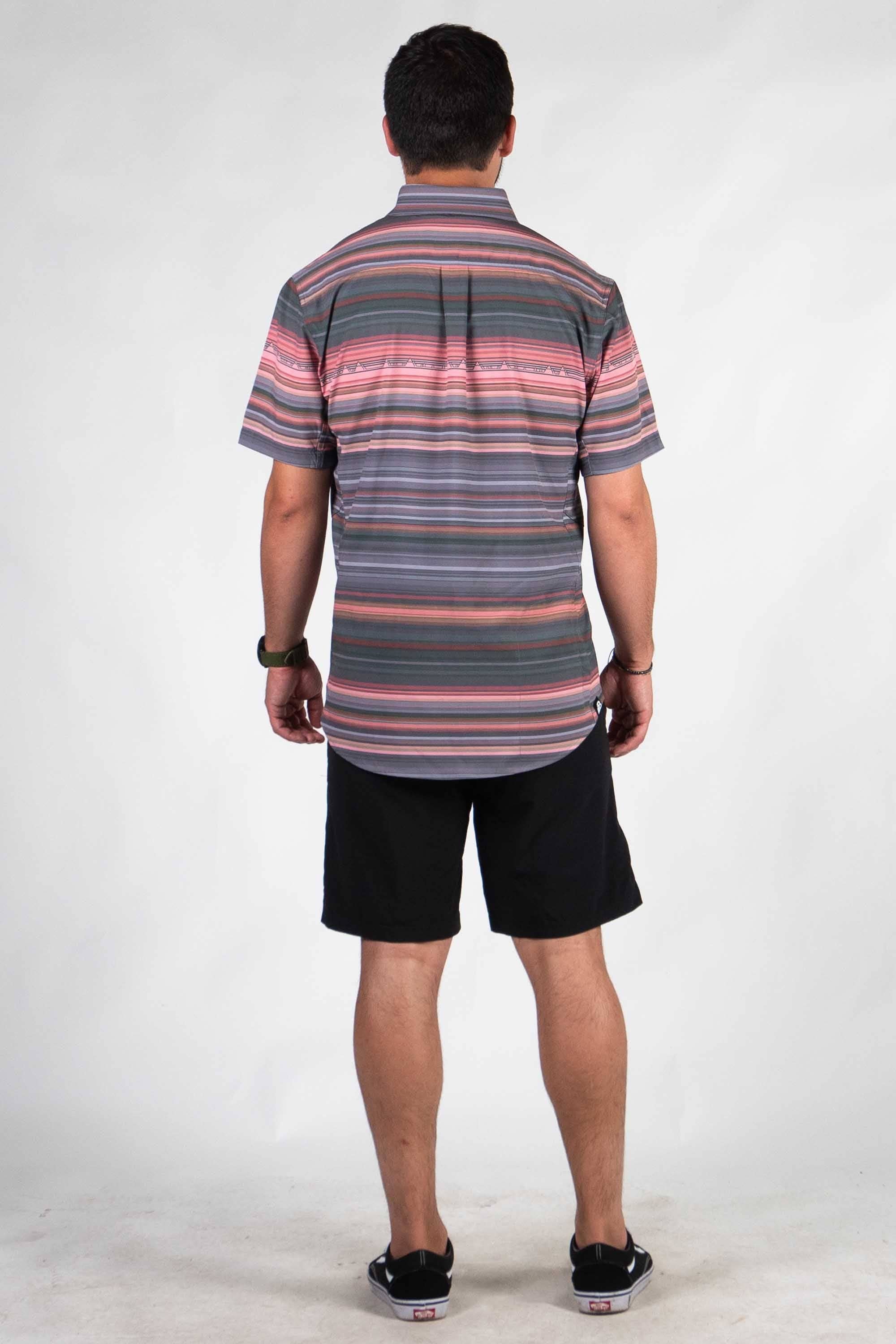 Vista Stretch Button Down