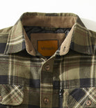 Venado Quilt Lined Brushed Flannel Shirt Jacket