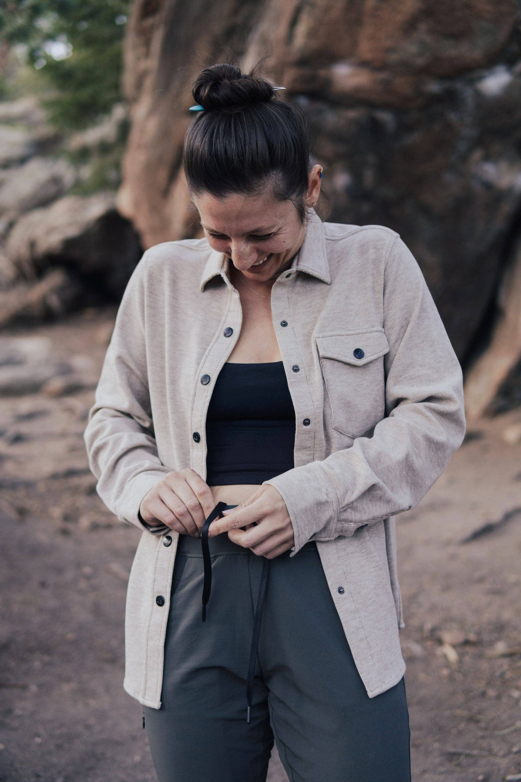 Sherman Fleece Button Up