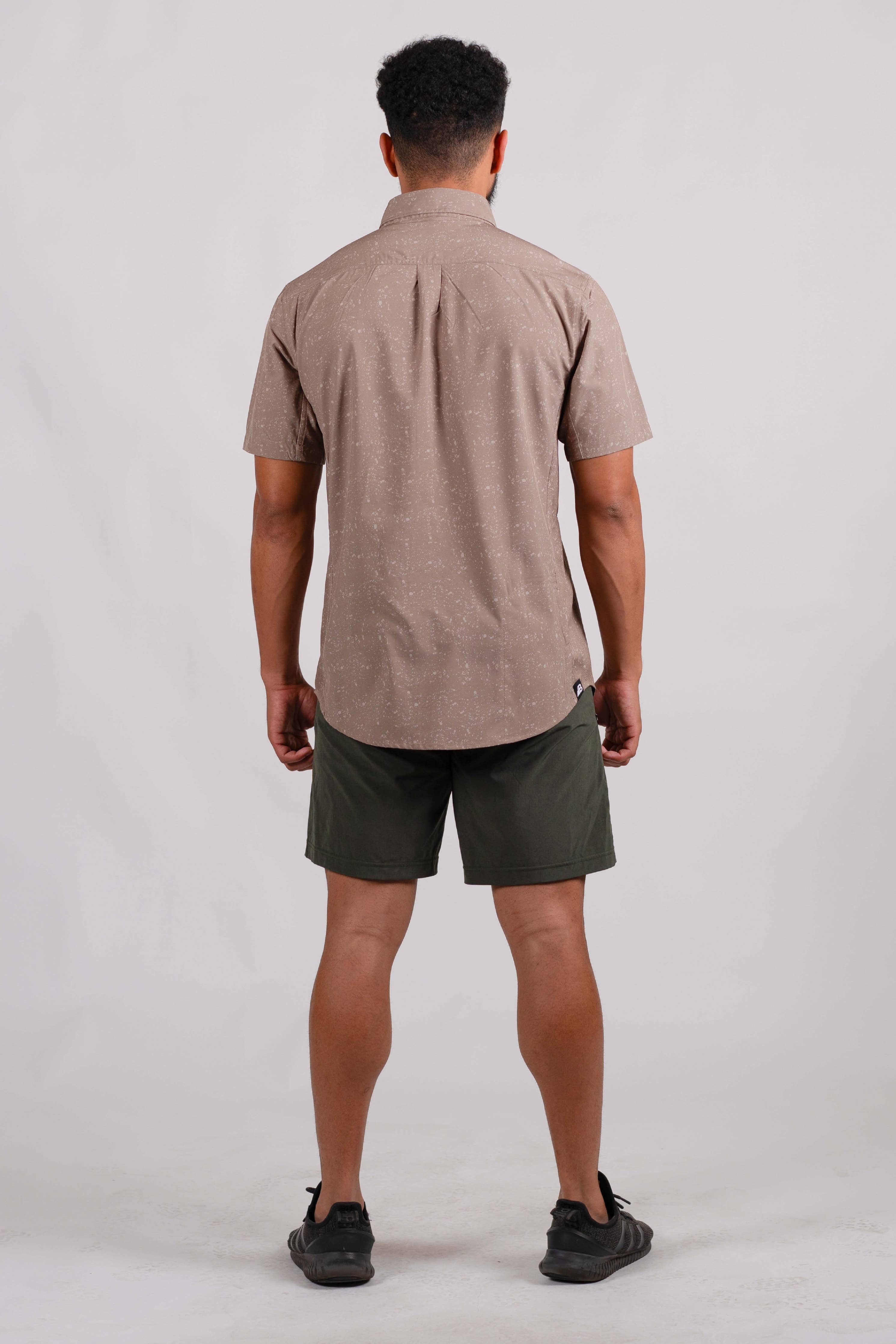 Vista Stretch Button Down