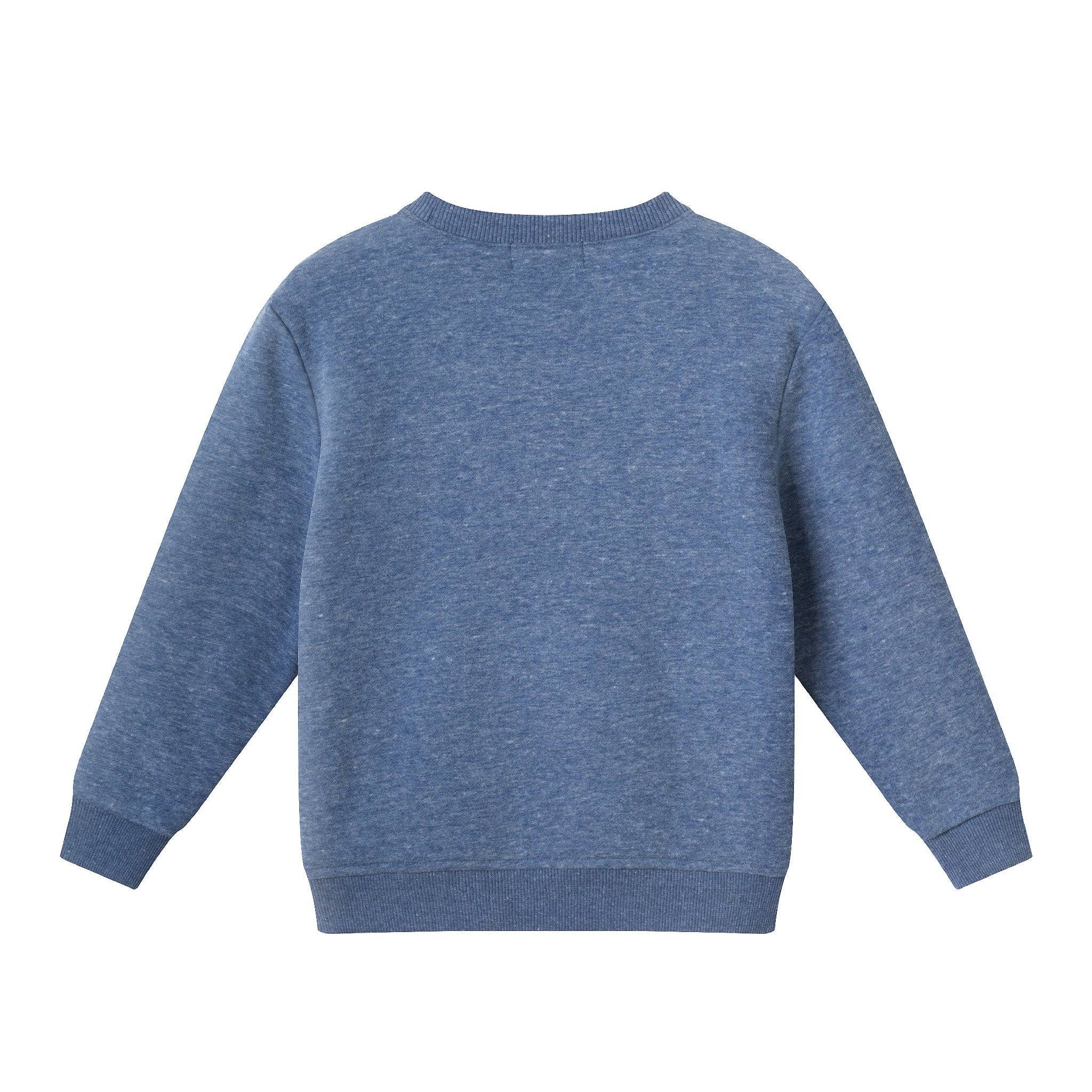 Kids Applique Sweatshirt | Navy Polar Bear