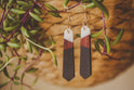 Wood & Resin Earrings Eko
