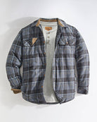 Venado Quilt Lined Brushed Flannel Shirt Jacket