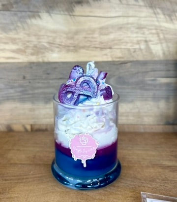Joy Melt Scented Candles Purple Unicorn Sparkle
