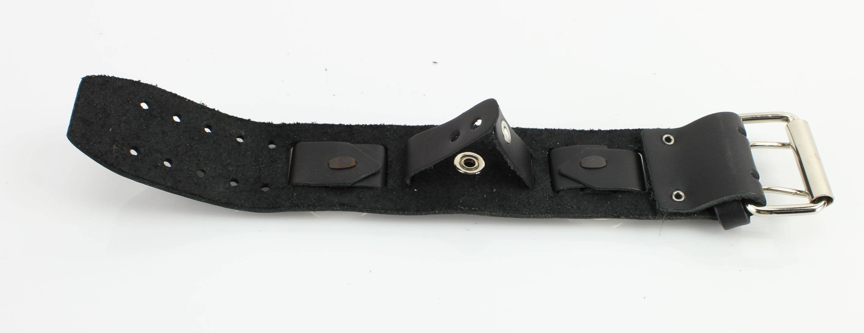 Double Ring Leather Watch Band Style: WB07