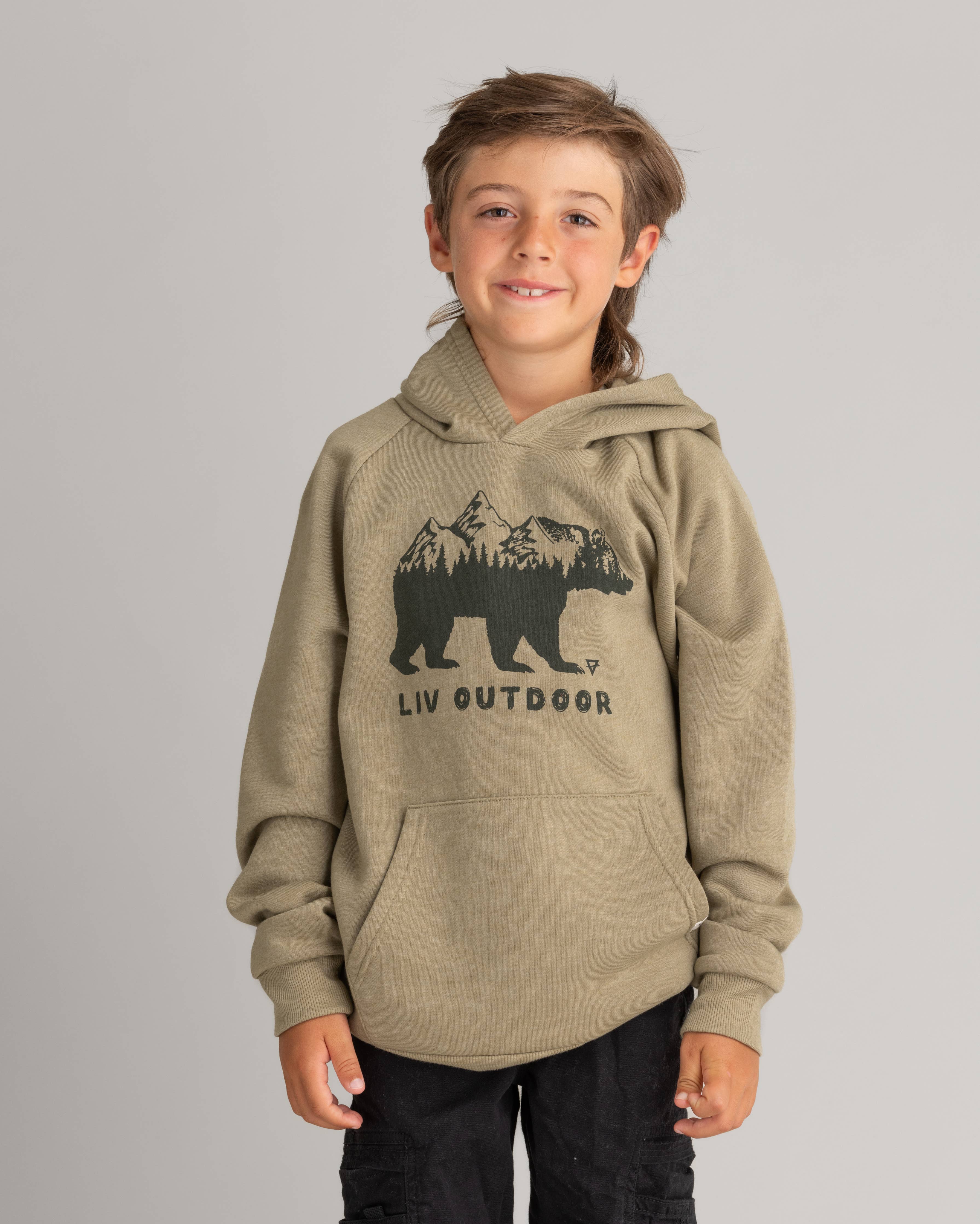 Boys Graphic Pullover Hoodie