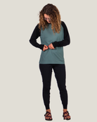 Women's Traverse Tek Hoodie Green Block