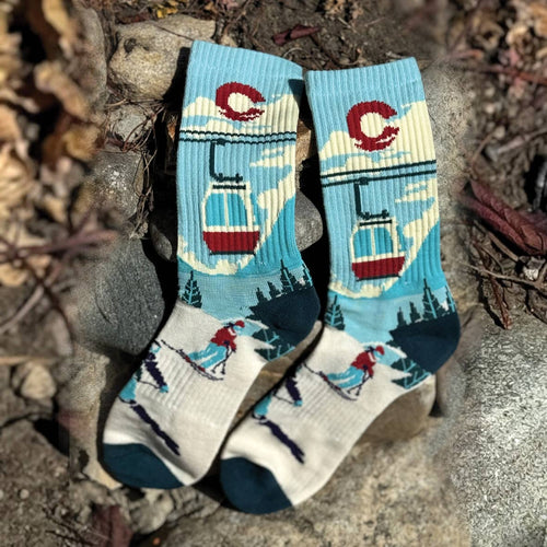 COLISCO Unisex Crew Socks