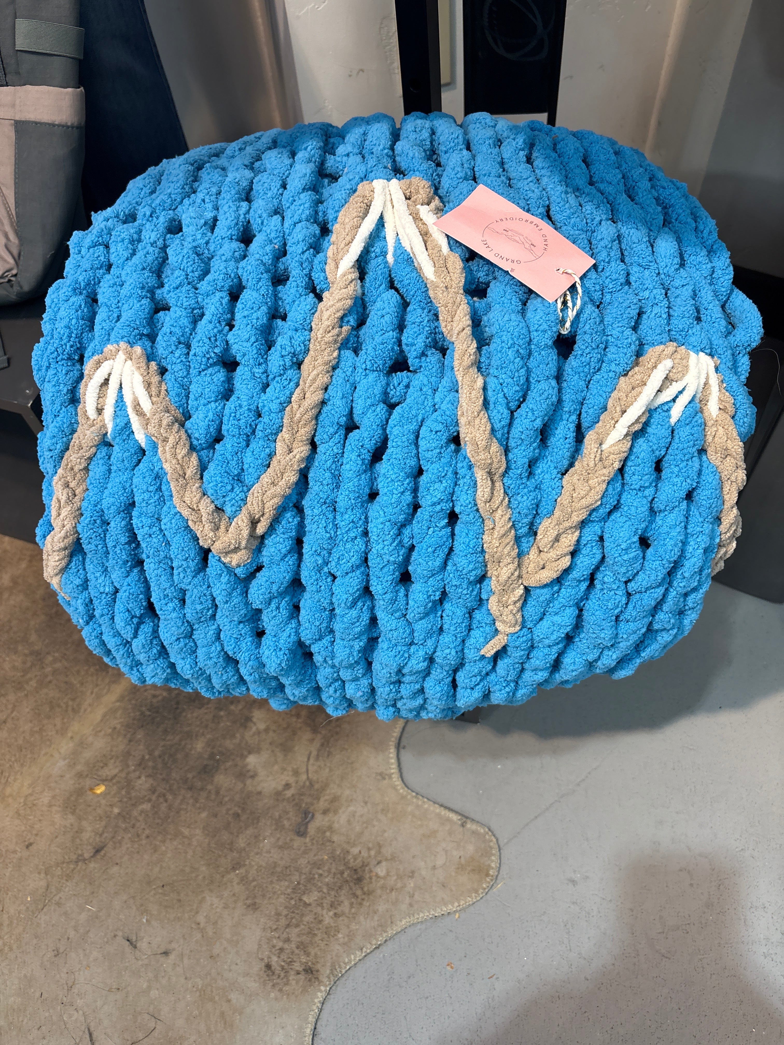 Grand Lake Hand Embroidery blankets