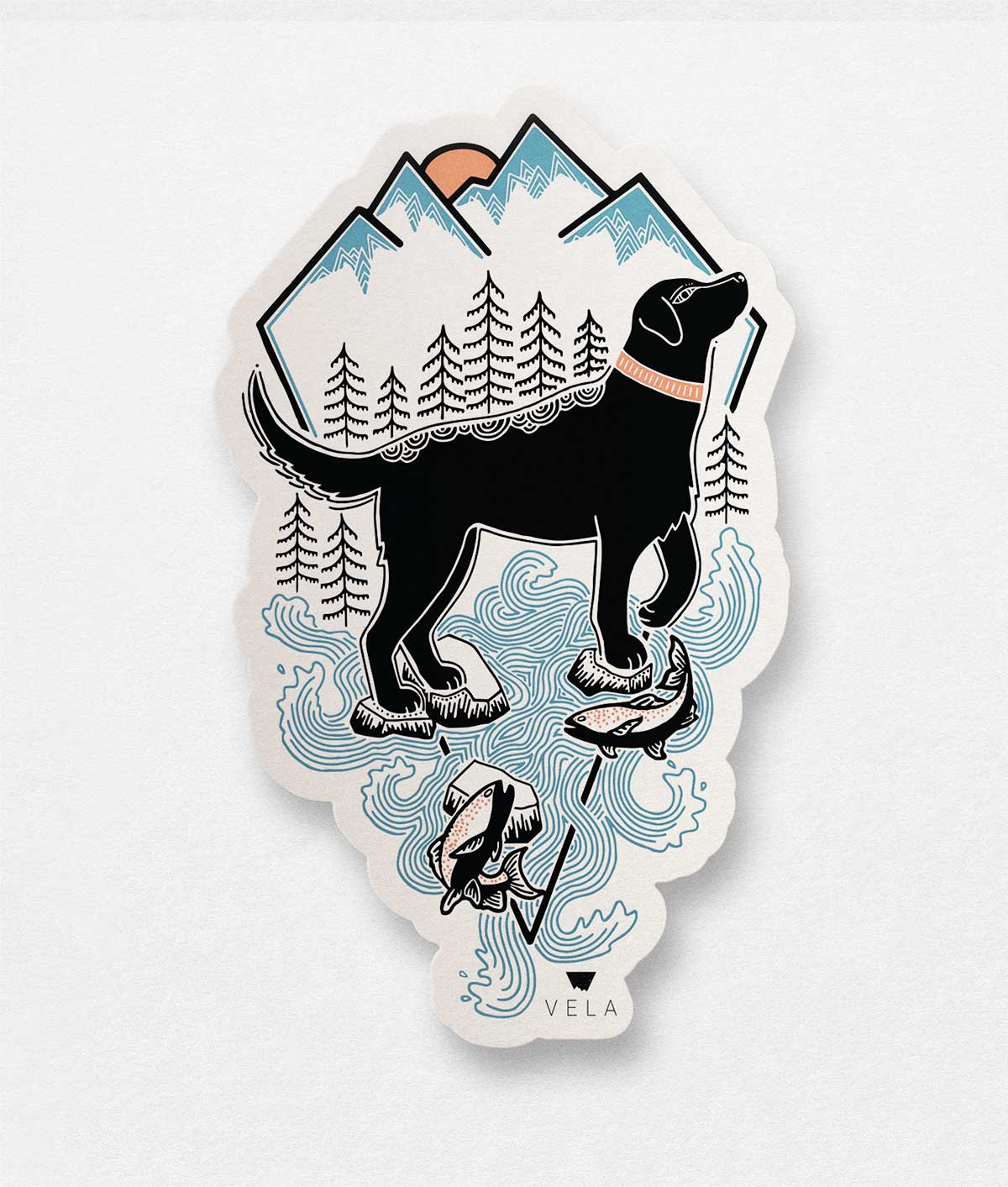 Labrador Dog Sticker