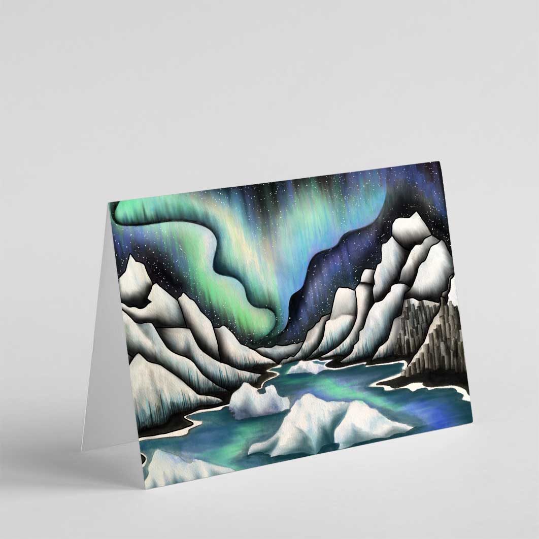 Northern Lights Greeting Card