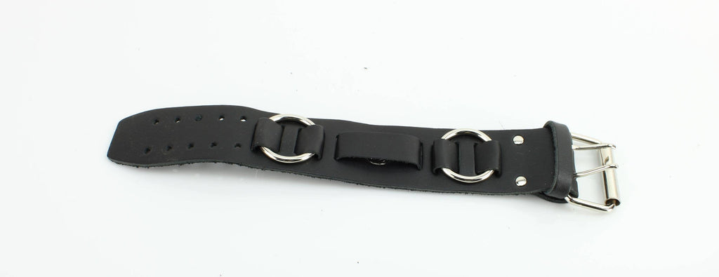 Double Ring Leather Watch Band Style: WB07