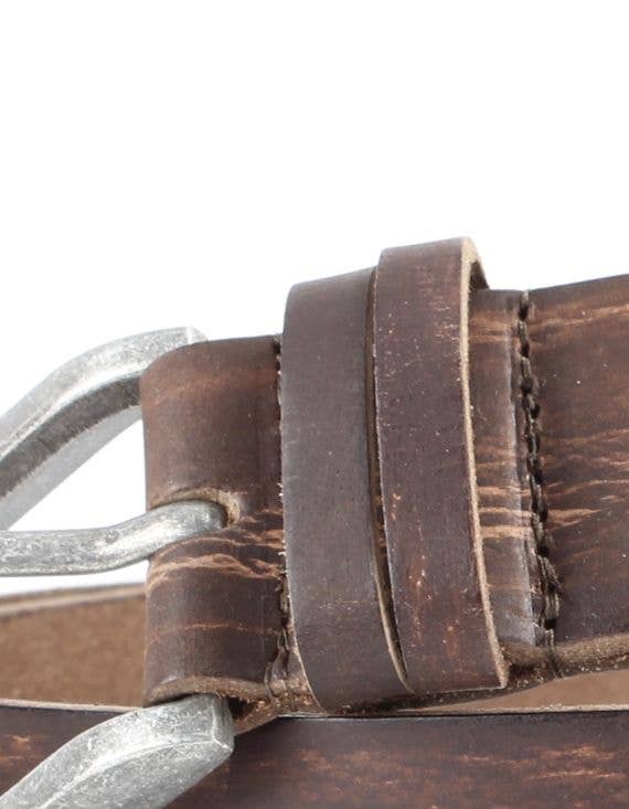 Leather Impressions Inc Double Loop Western Belt – Antique Buckle ABB 009