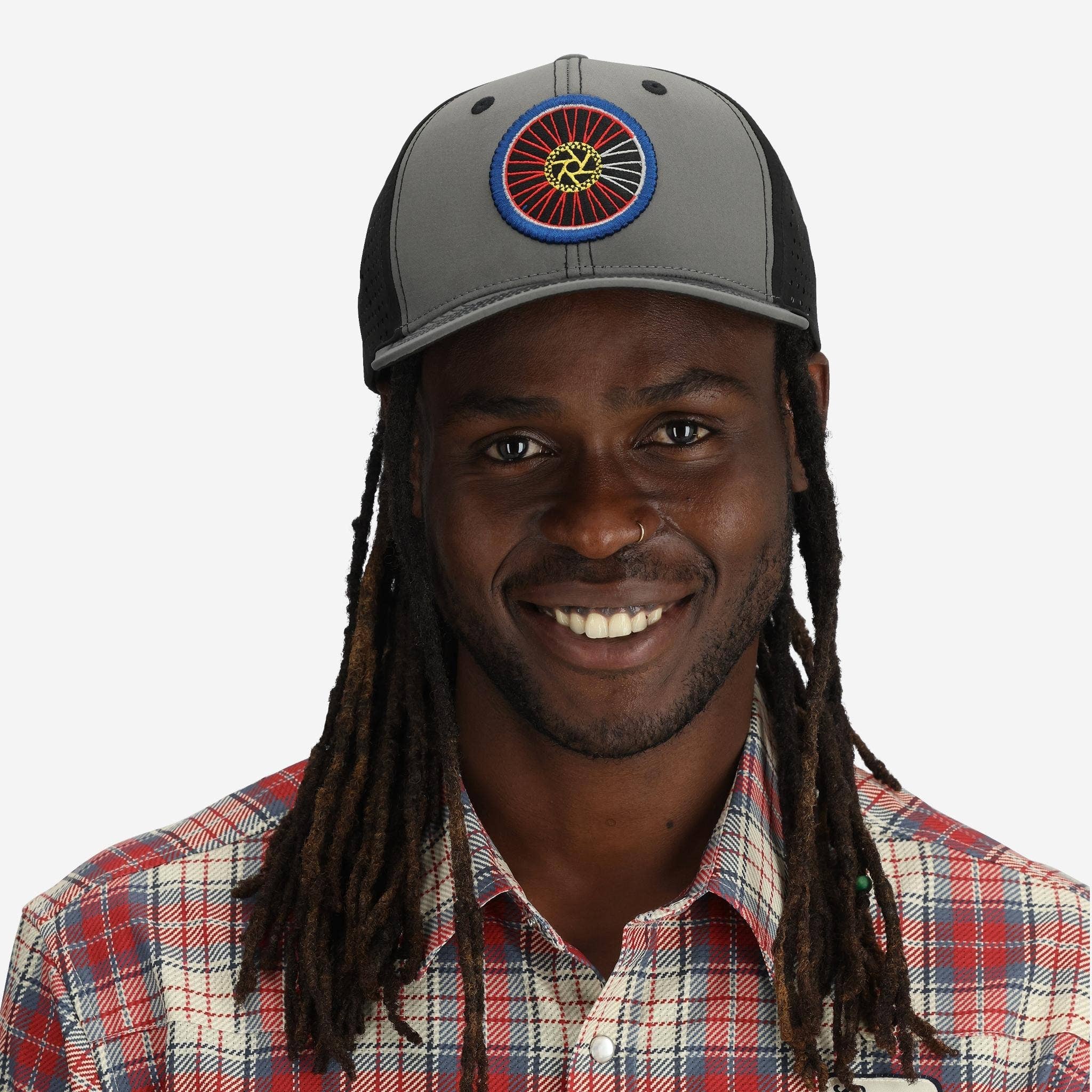 Trucker Hat - Monochromatic Grey - Black