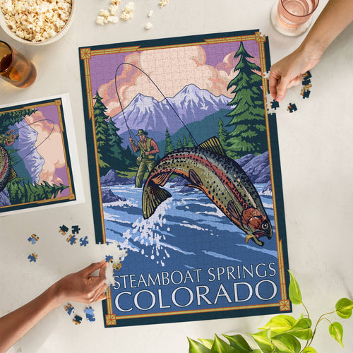 Steamboat Springs, Fisherman Puzzle