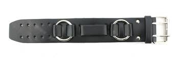 Double Ring Leather Watch Band Style: WB07