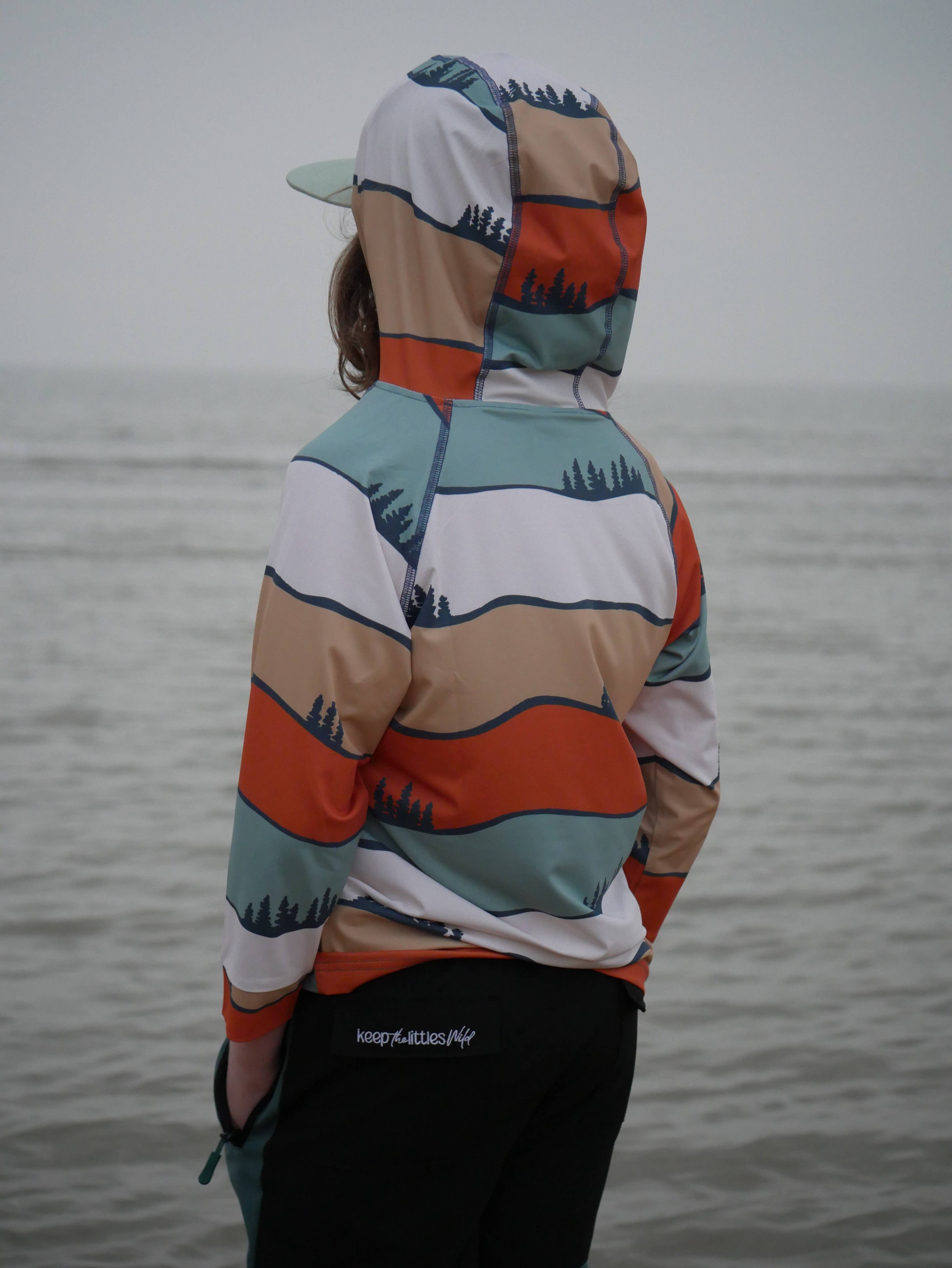 Neutral hills UV Sun Hoodie