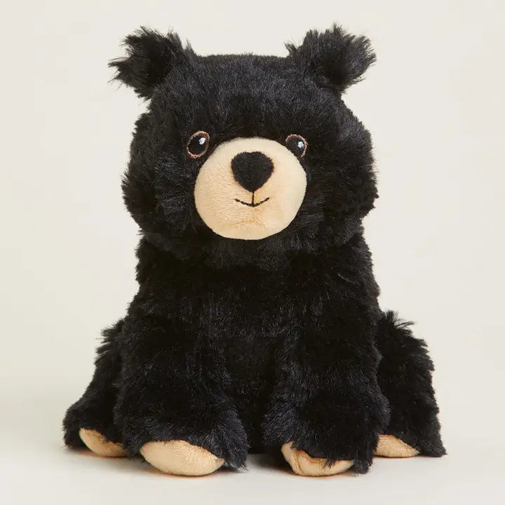 Warmies Junior Heated Plush Animals Black Bear
