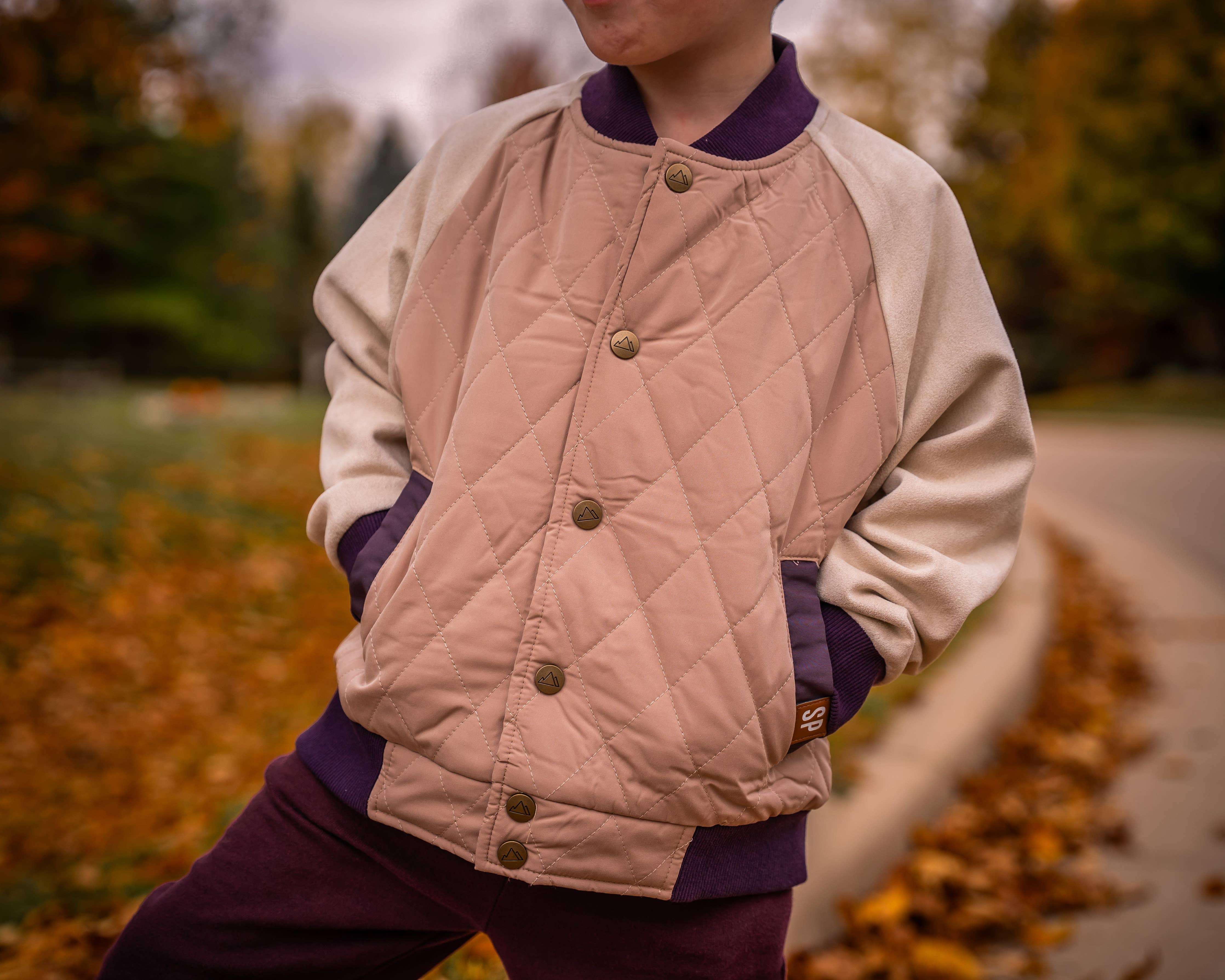 Sand and Peak Clay & Plum Bomber