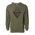 River Mountain Forest Hoodie Small
