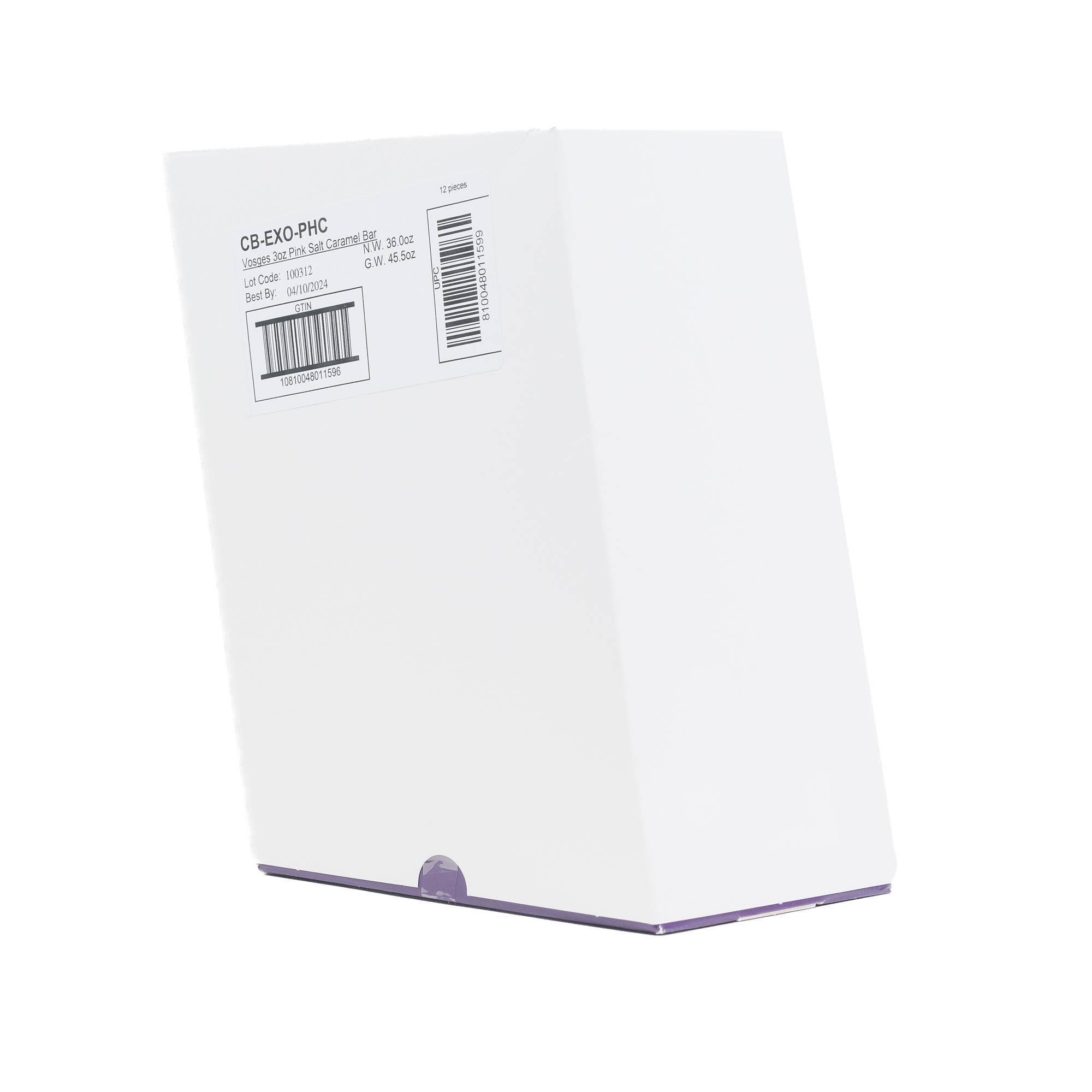 Dark Chocolate Bar w/ Himalayan Pink Salt & Caramel -Gourmet