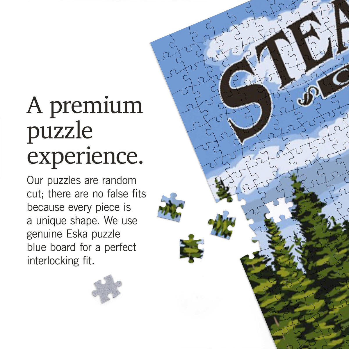 Lantern Press Steamboat Jigsaw Puzzles
