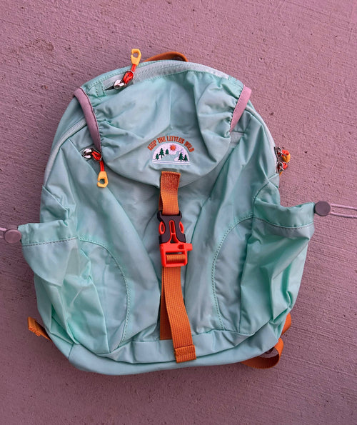 Kids Hiking Backpack Light Blue