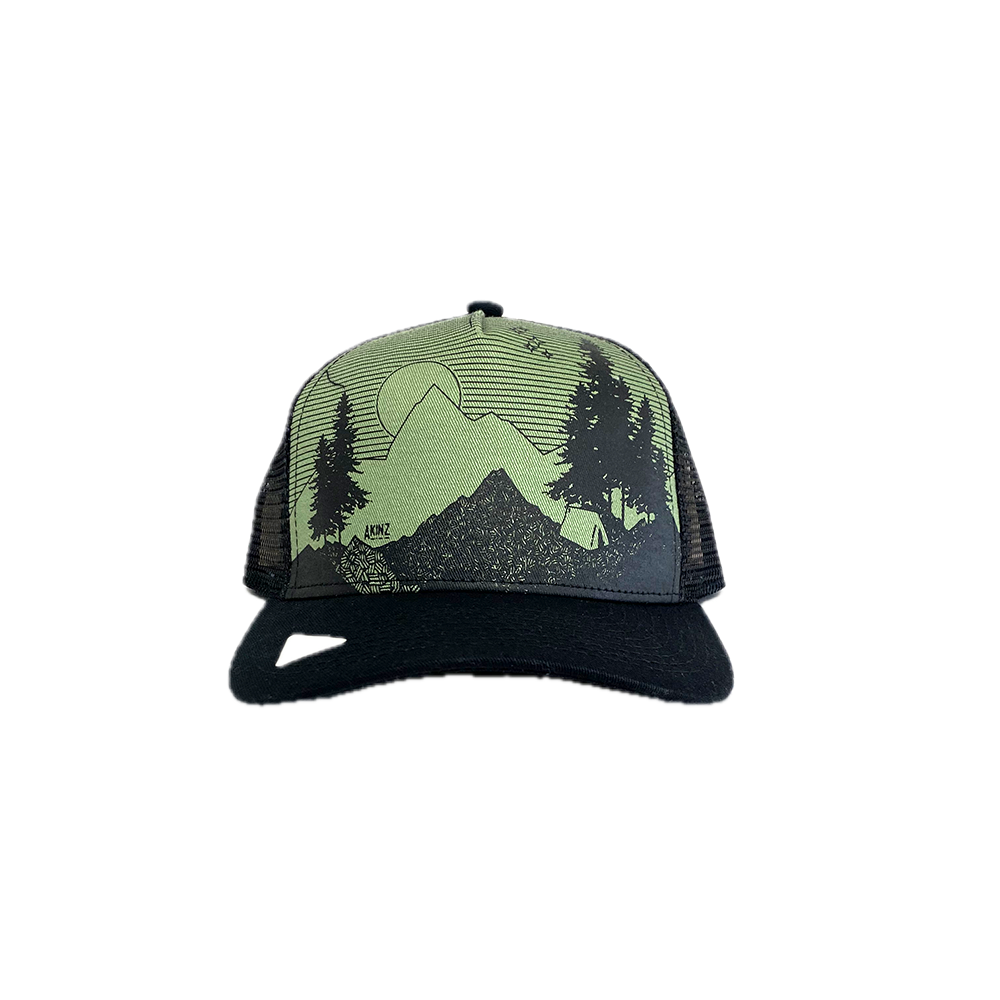 Five Star View Hat Sage Green Kids