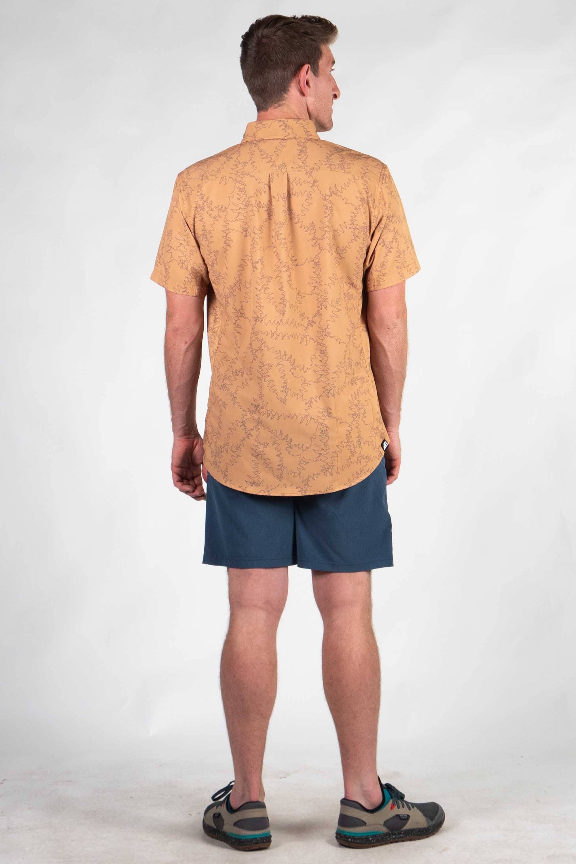 Vista Stretch Button Down