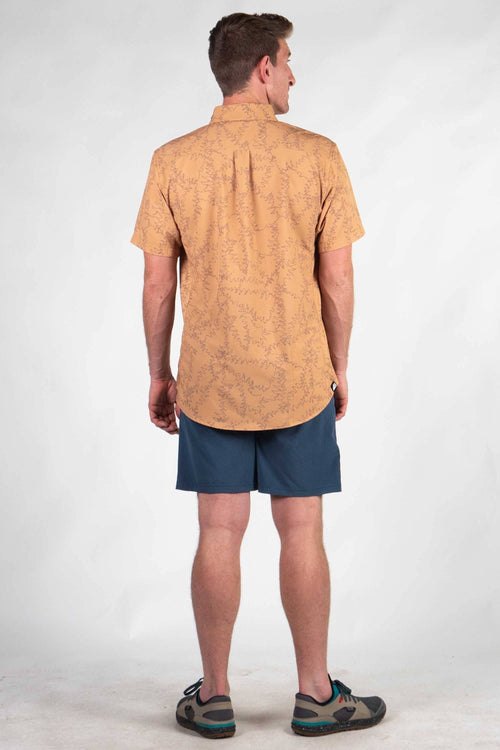Vista Stretch Button Down