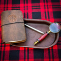Leather Journal Compass Rose