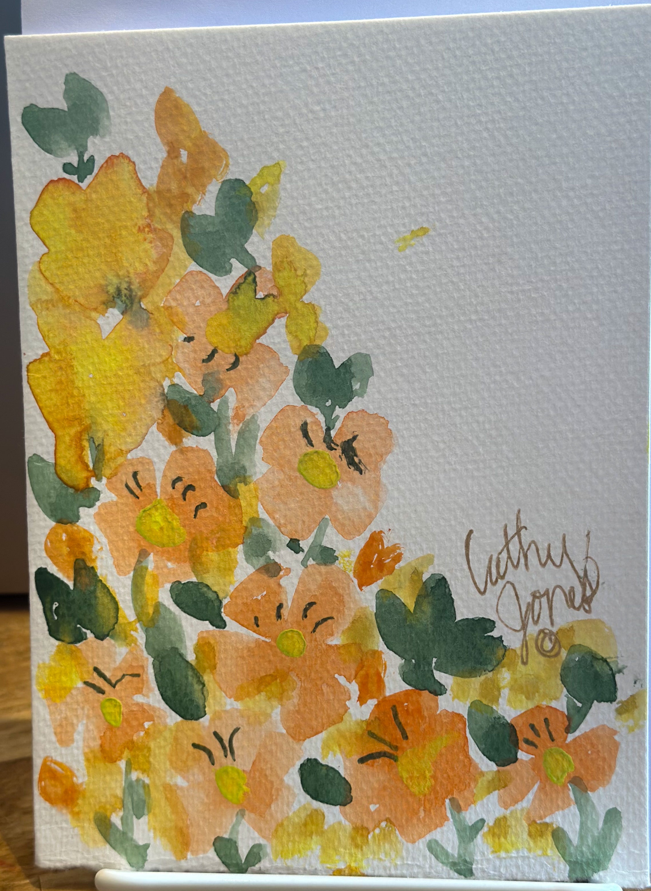 Hand-Painted Watercolor Notecards