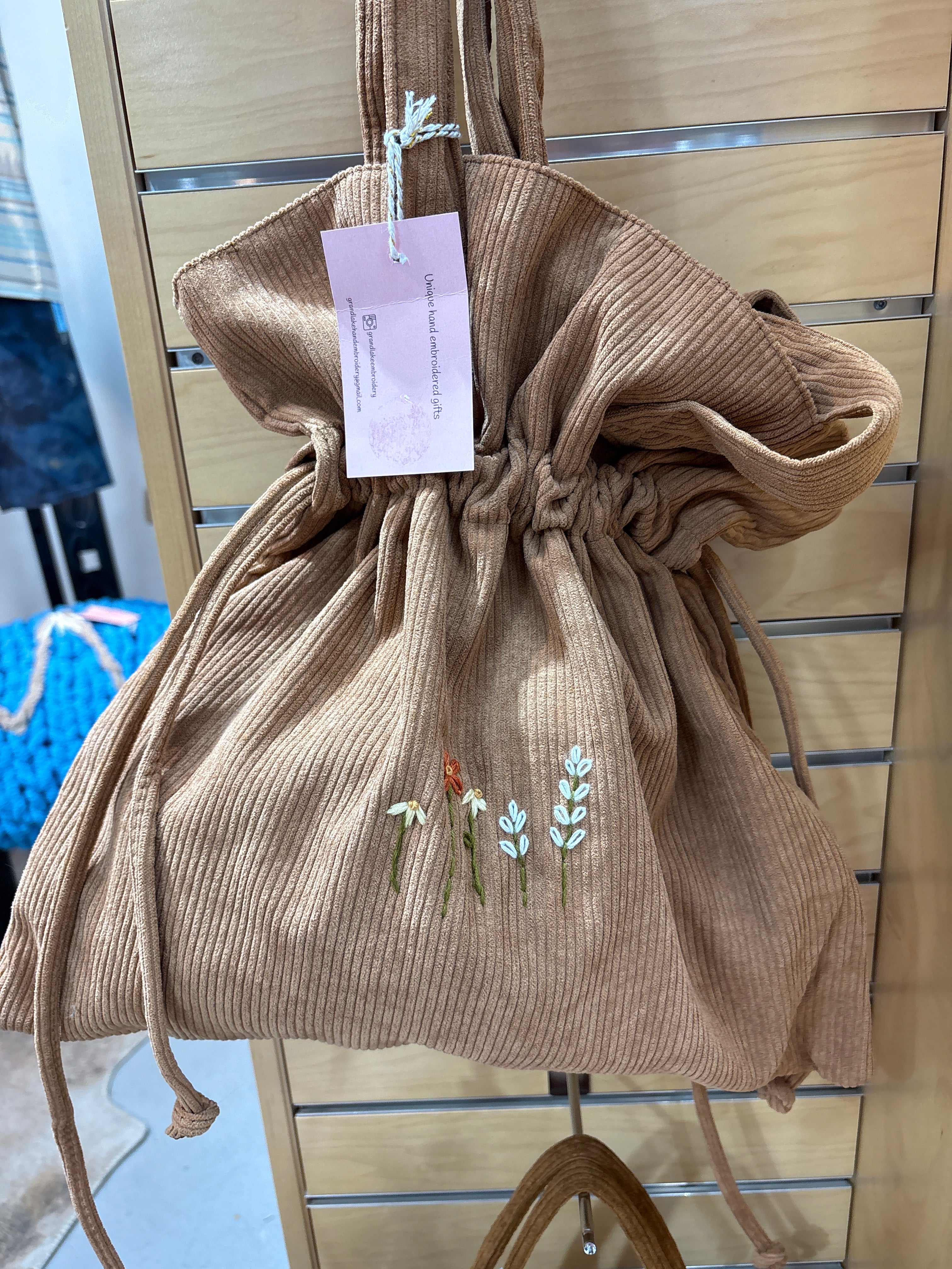 Grand Lake draw string bag