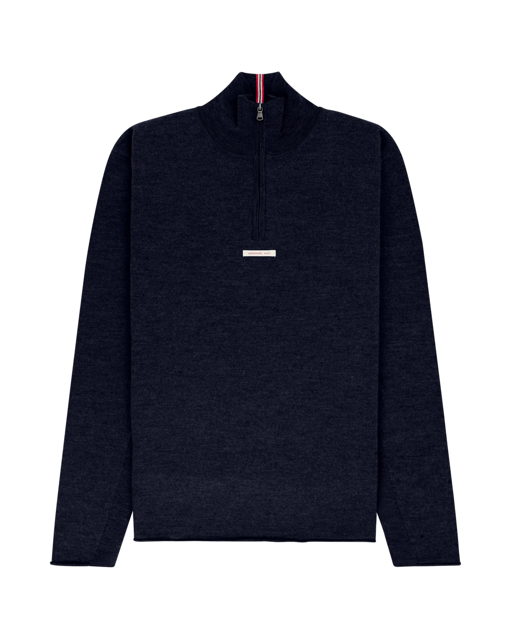 Boiled Half Zip Faded Navy